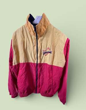 Vintage 80s JOSE CUERVO Colorblock Track Jacket